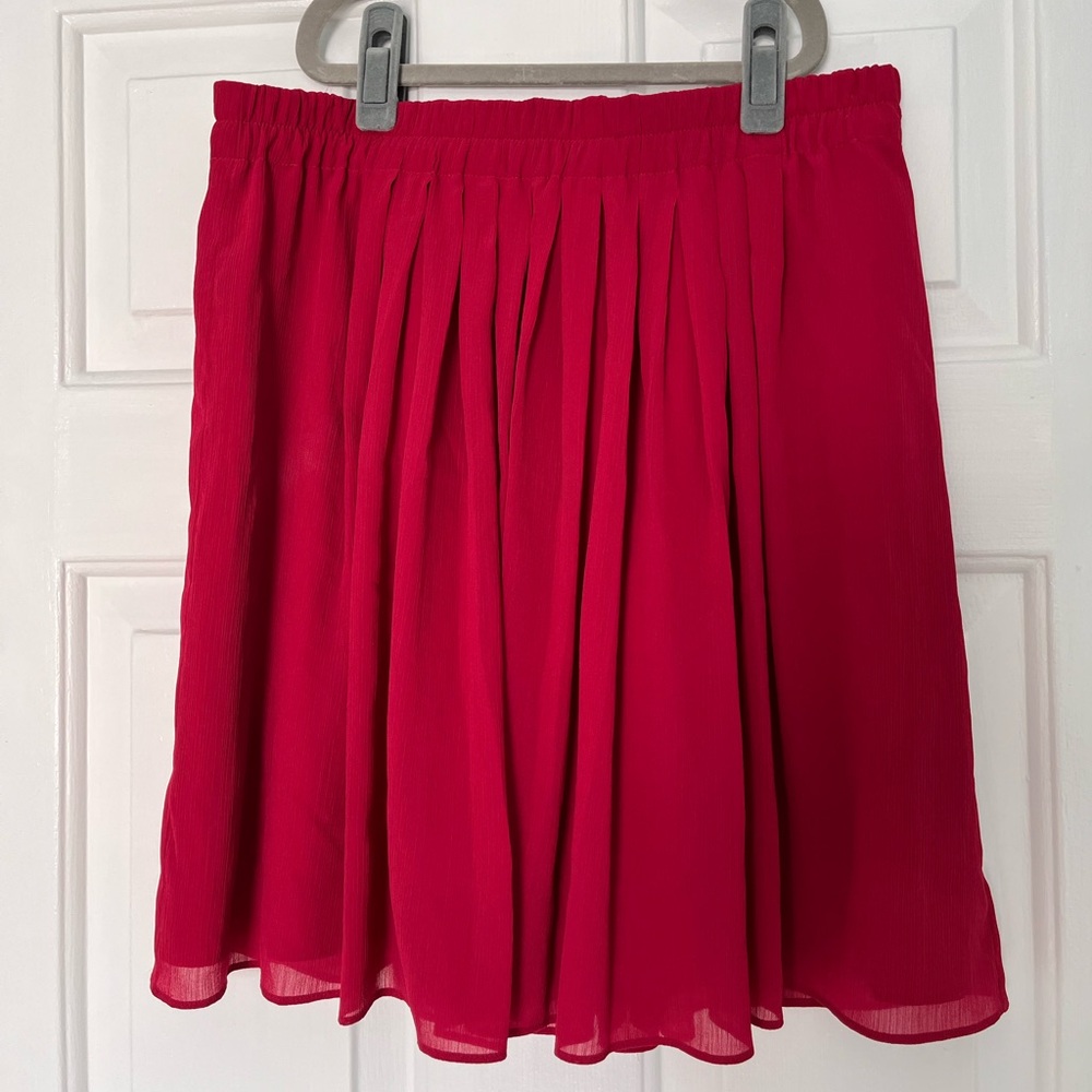 Loft Pink Mini Skirt - Small
